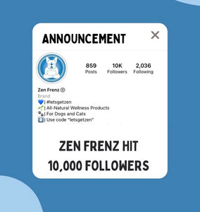 Zen Frenz Reaches 10,000 Instagram Followers!