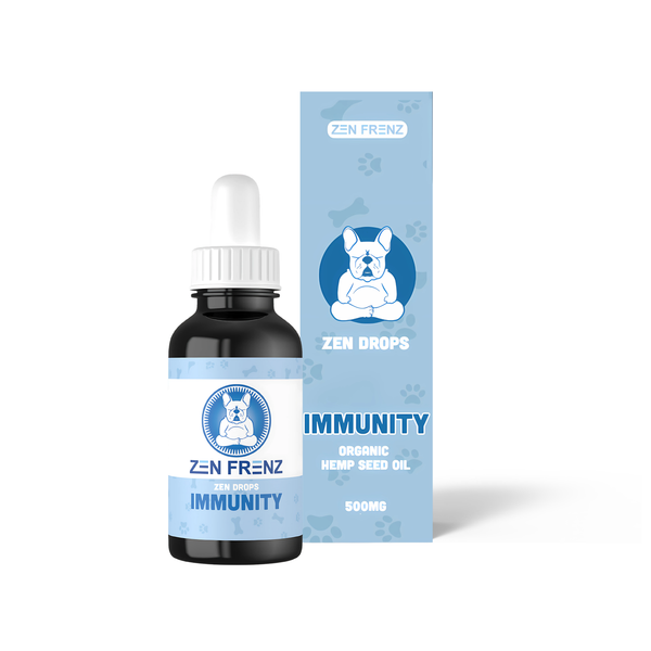Zen Drops - IMMUNITY - 500MG HEMP SEED - (non-CBD)