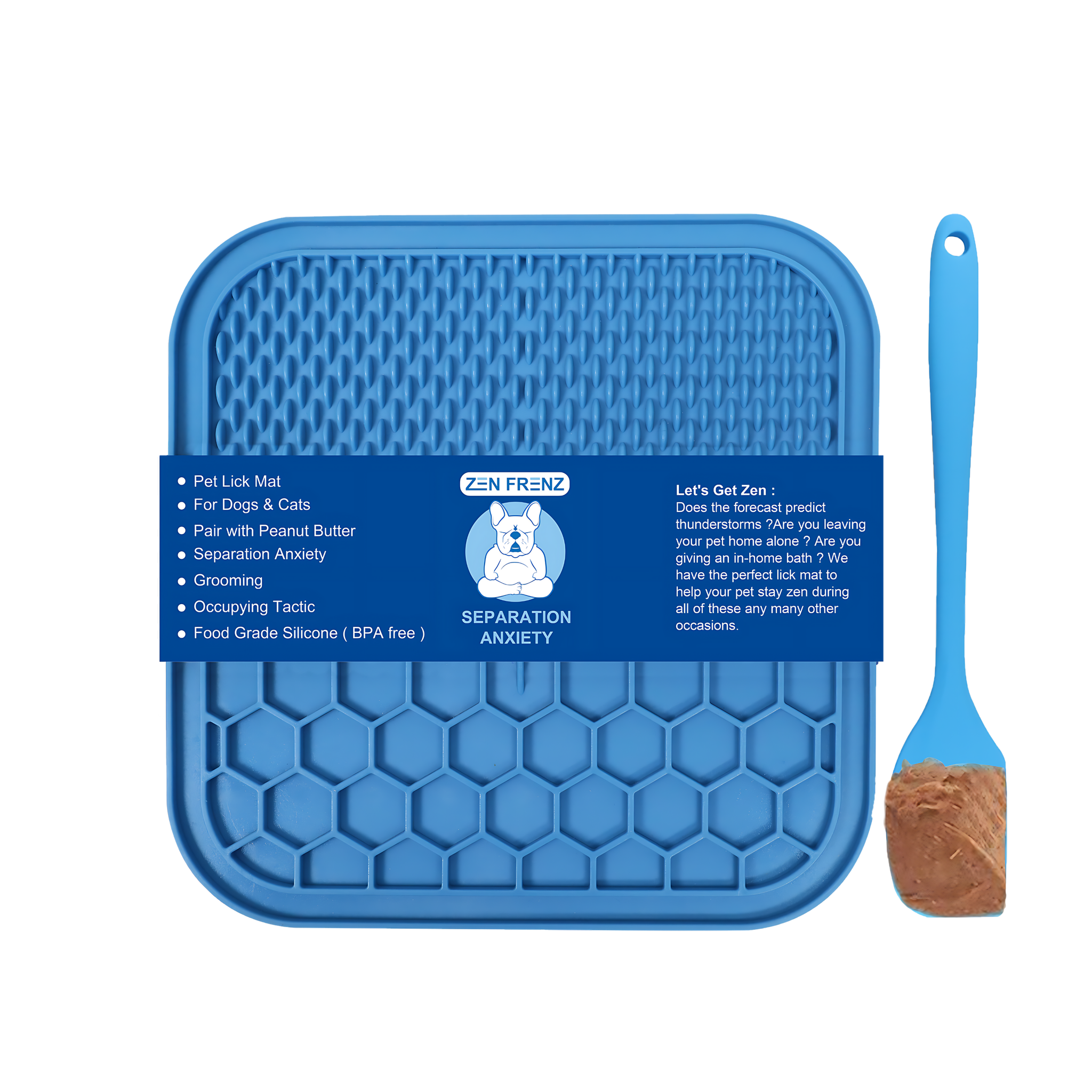 Zen Frenz - Pet Lick Mat Zen Frenz - Pet Lick Mat
