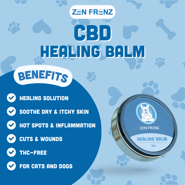 Zen Frenz - CBD Healing Balm Tin - 150MG