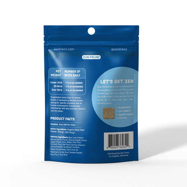 Zen Bites - CBD - Calming Chews