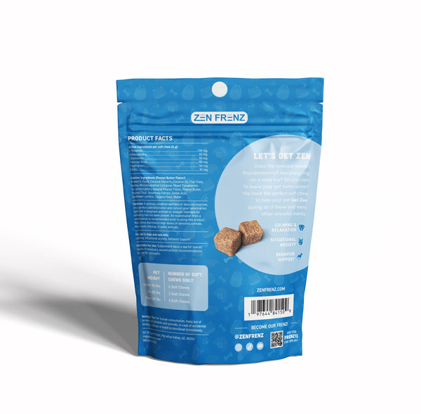 Zen Bites – Calming Chews – 4.2oz – (non-CBD)
