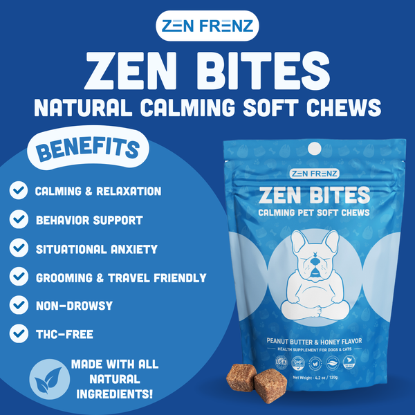 Zen Bites – Calming Chews – 4.2oz – (non-CBD)