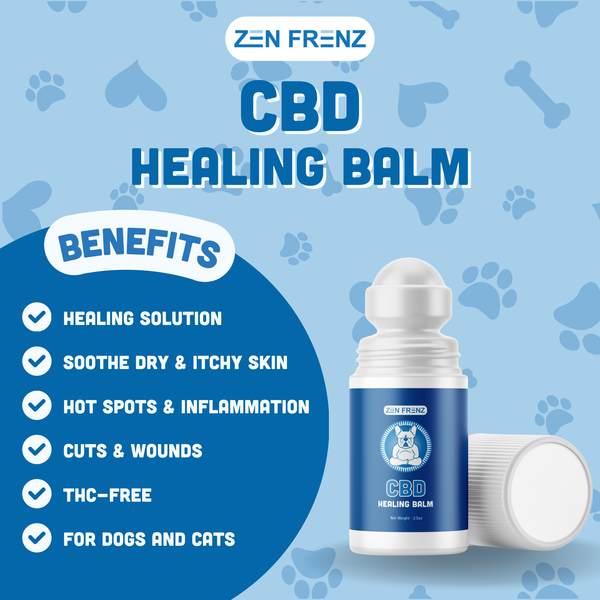 Zen Frenz - CBD Roll-On Healing Balm - 150mg