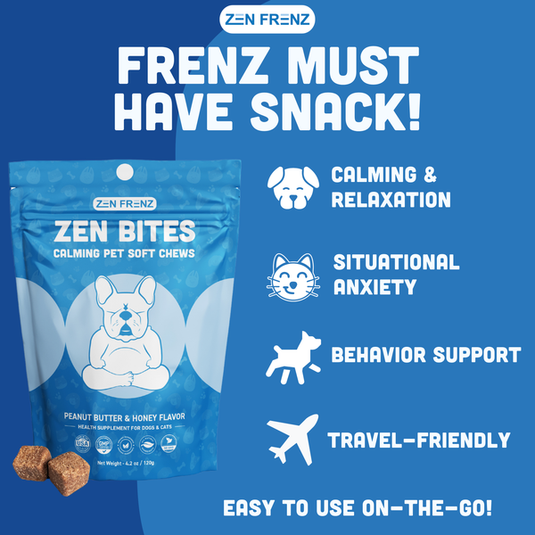 Zen Bites – Calming Chews – 4.2oz – (non-CBD)