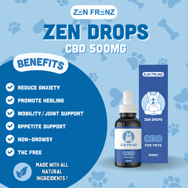 Zen Drops - CBD - 500MG