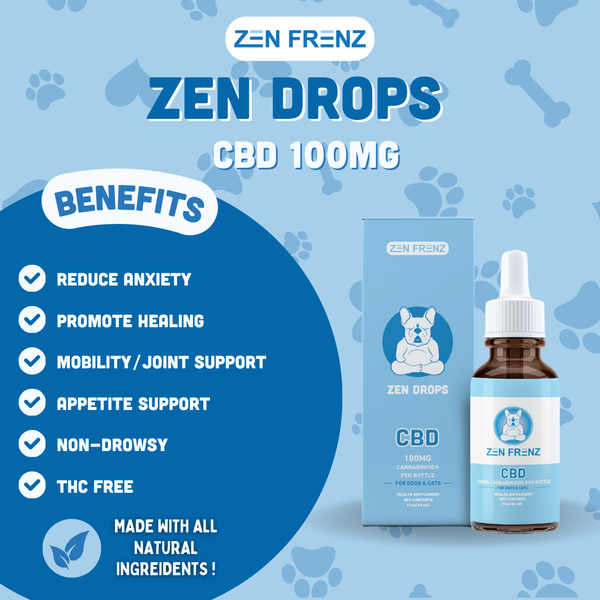 Zen Drops - CBD - 100MG