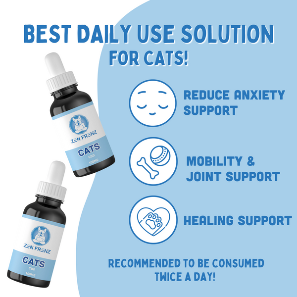 Zen Drops - CATS - CBD 100MG