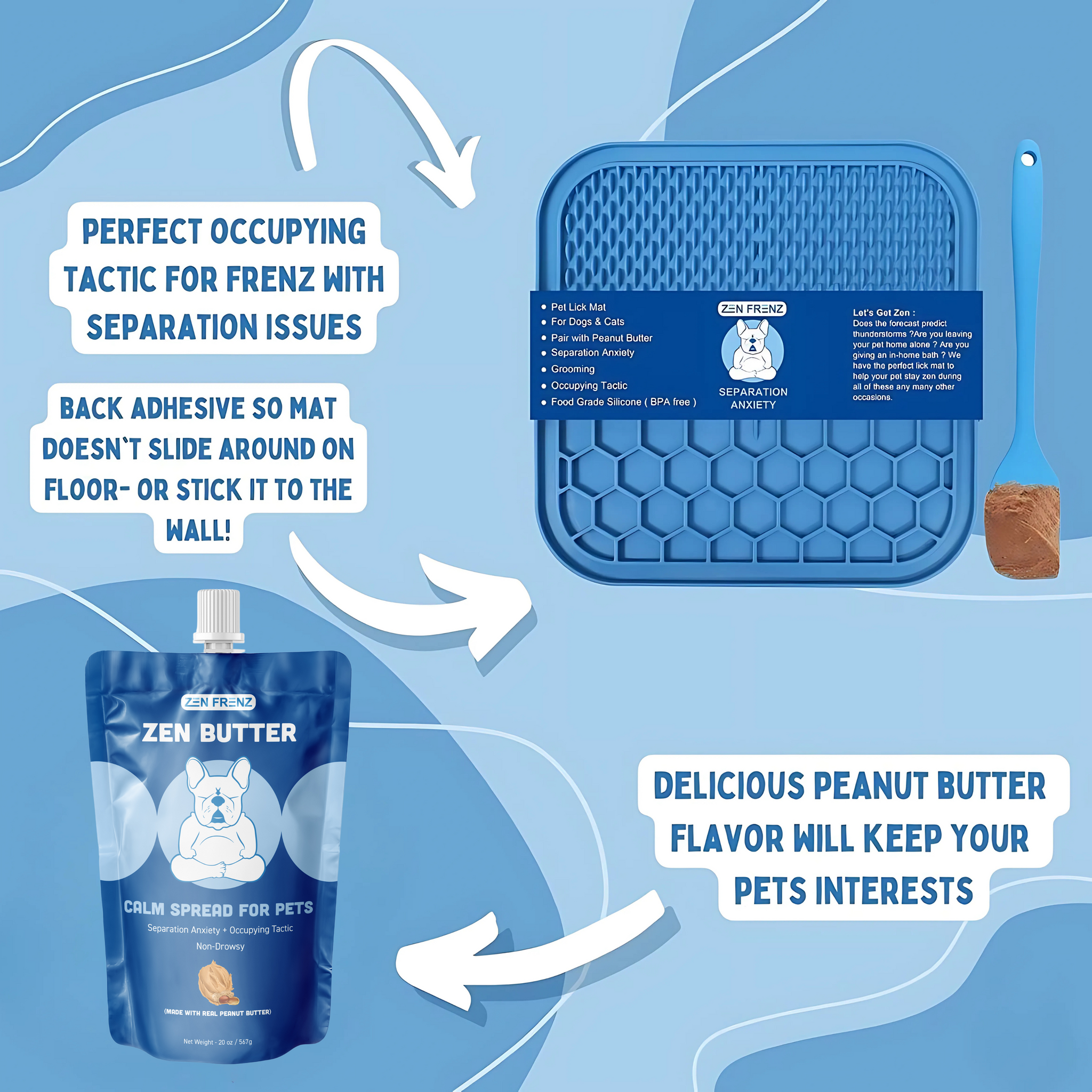 Zen Butter - CALM Pet Spread - 20oz - (non-CBD) – Zen Frenz