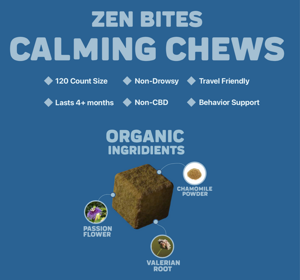 Zen Bites - Calming Chews - 120 Count - (non-CBD)