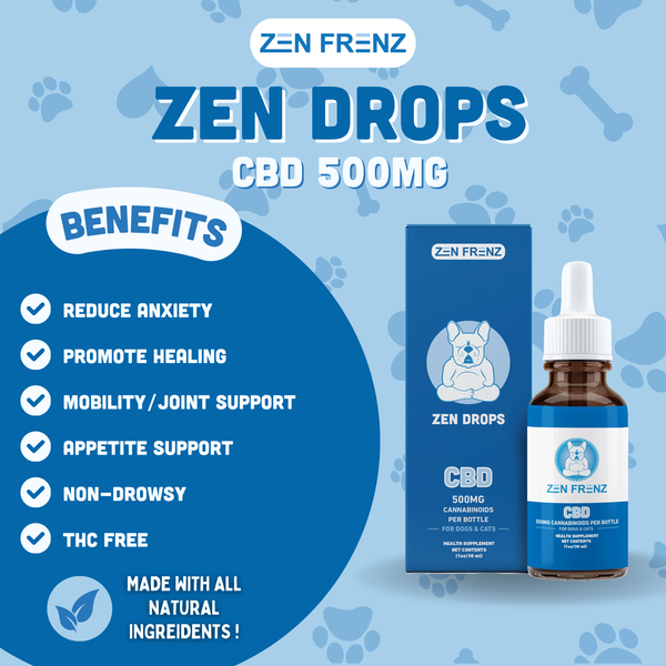 Zen Drops - CBD - 500MG