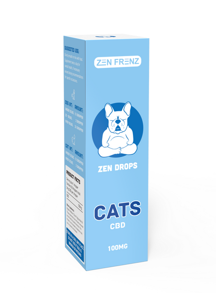 Zen Drops - CATS - CBD 100MG